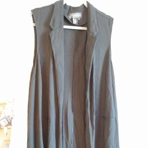 Long Knit Business Vest